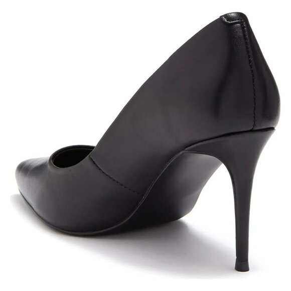 Steve Madden BNWOT "Luiza" black leather pointed toe heels classic - Picture 9 of 9